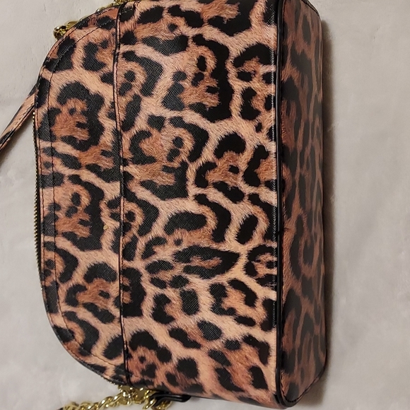 NWOT Women's Steve Madden Crossbody Handbag Leopard Print - Picture 7 of 11